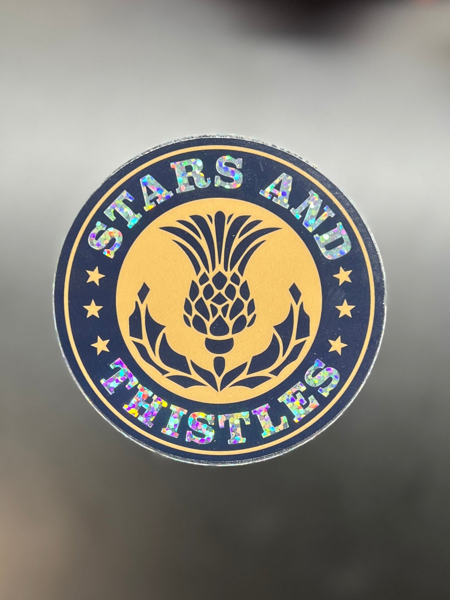 S&T Glitter Sticker