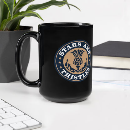 15 oz. Black Mug