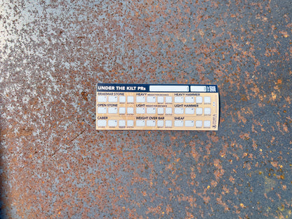 Under the Kilt PR Sticker- 5 ct.